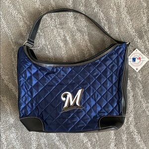 NWT Milwaukee Brewers Quilted Hobo